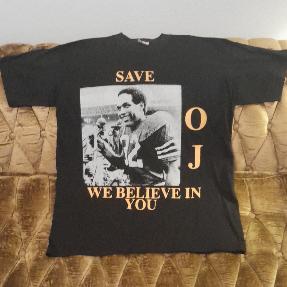Never Worn Oversized Sports Collectible OJ Simpson Rare 100% Cotton